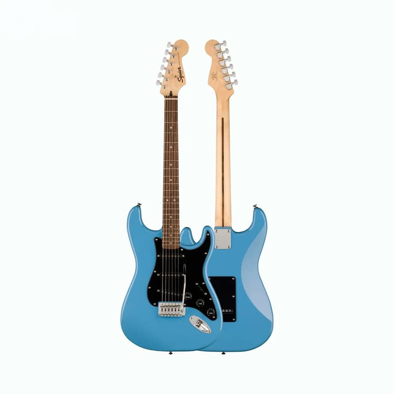 Fender Squier Sonic Stratocaster Electric Guitar Bundle (Choose Color) 6