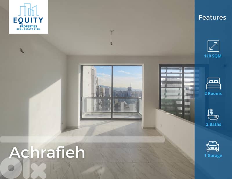 110 SQM Apartment For Sale In Achrafieh شقة للبيع #AA233724 0