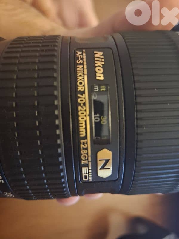 Nikkor lens AF-S 70-200 f2.8 G2 ED 1