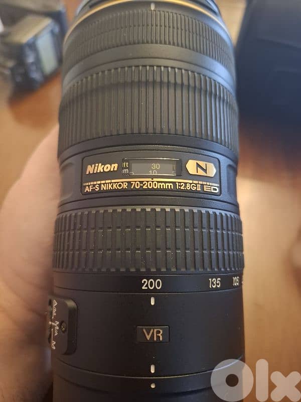Nikkor lens AF-S 70-200 f2.8 G2 ED 2