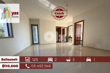 Ballouneh 125m2 | New | Mint Condition | Open View | CATCH | EL