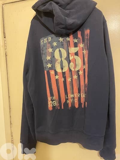 TOMMY hilfiger  sweater dark blue size xxl