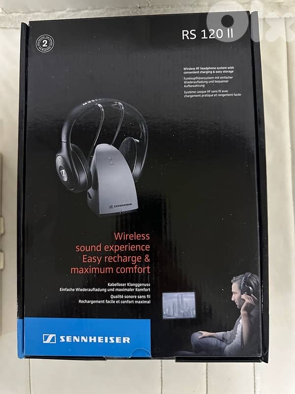 Headphones with microphones - Sennheiser RS120 lI 1