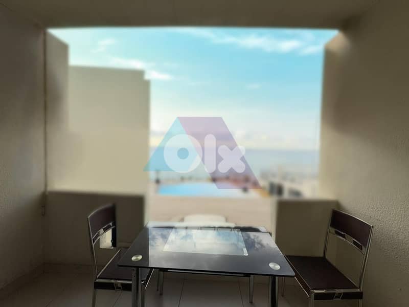 1 bedroom Chalet+pool+open sea view 4Sale in Halat - شاليه في حالات 0