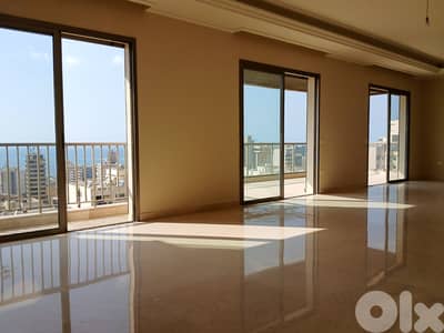 250 SQM New Apartment in Jal El Dib, Metn with Sea View