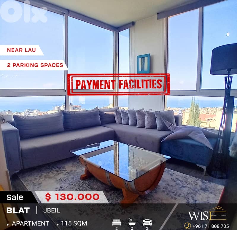 Elegant 115 SQM Fully Furnished Apartment for SALE in Blat! 0