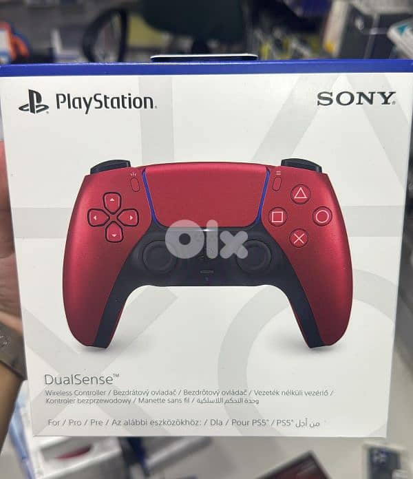 Sony Ps5 Dual sense Volcanic Red 0