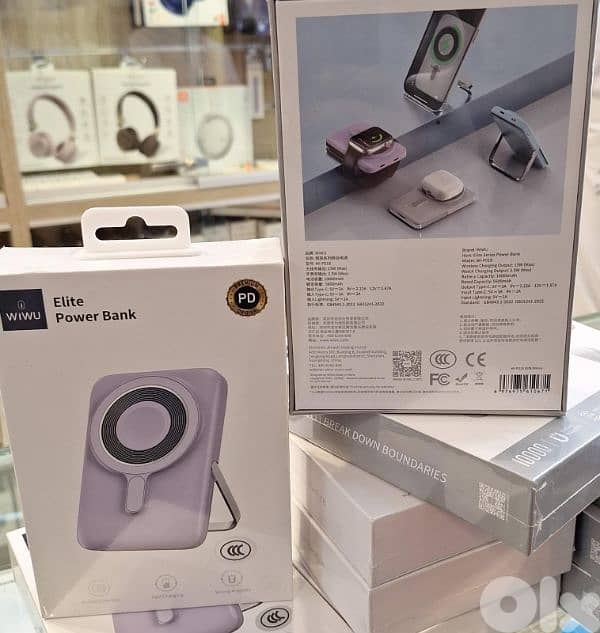 WIWU ELITE POWER BANK WI-P018 WITH STAND 0