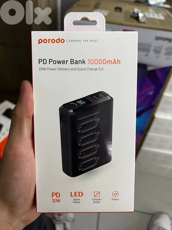 Porodo pd powerbank 10000mah 0