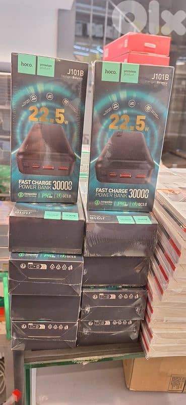 Power bank hoco 30000mah J101B 0