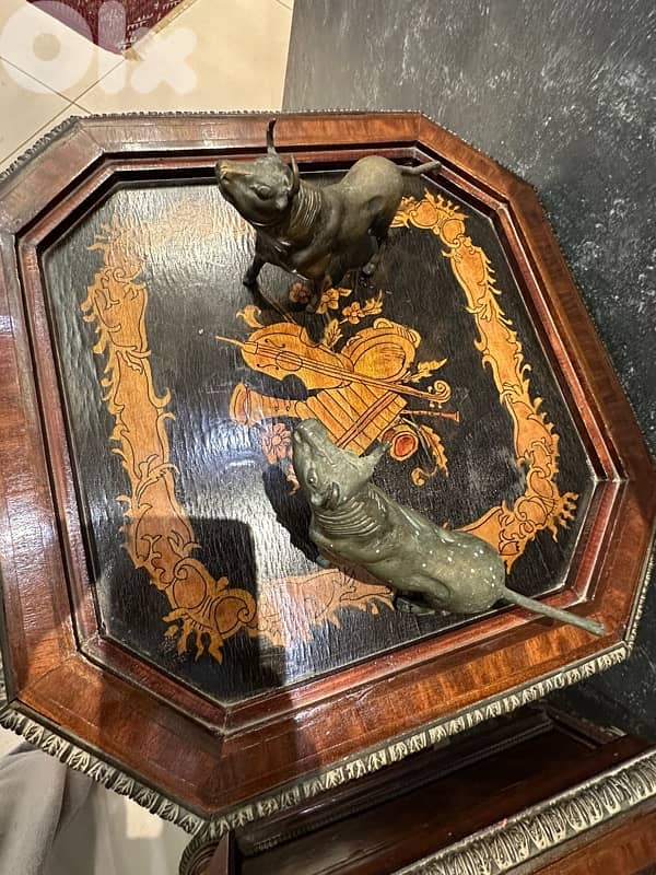 ANTICO TAVOLINO PORTAFIORI NAPOLEONE III FRANCIA XIX SECOLO. 1