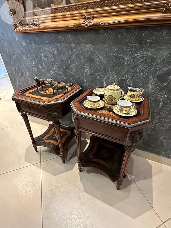 ANTICO TAVOLINO PORTAFIORI NAPOLEONE III FRANCIA XIX SECOLO. 4