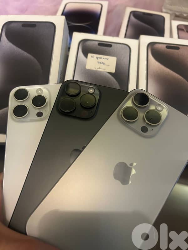 iPhone 15 pro max 256 gb 0