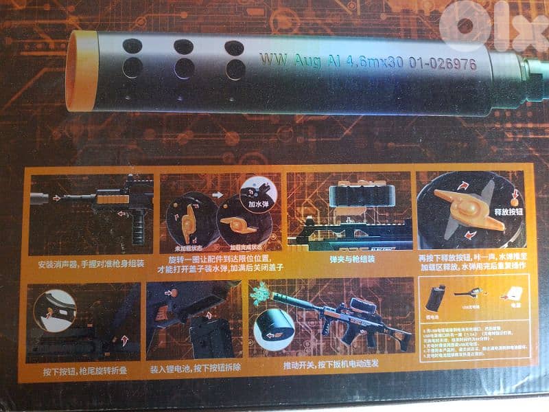 Electric machine gun 3