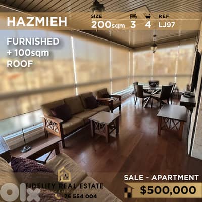 Apartment for sale in Hazmieh LJ97 شقة  للبيع في الحازمية