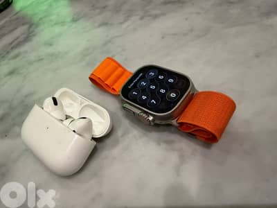 Apple watch ultra 1 + Airpod pro 1