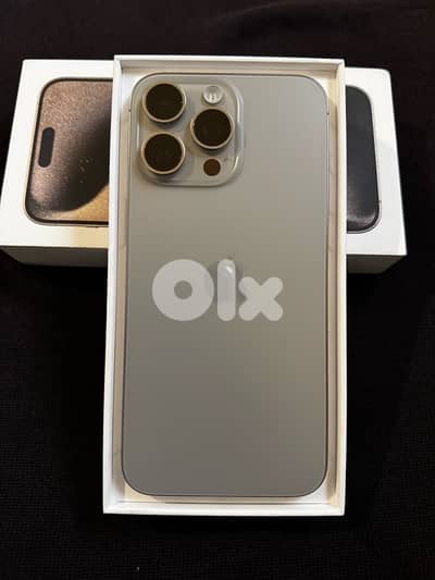 Iphone 15 Pro max 256GB 2 sim battery 90% Like new