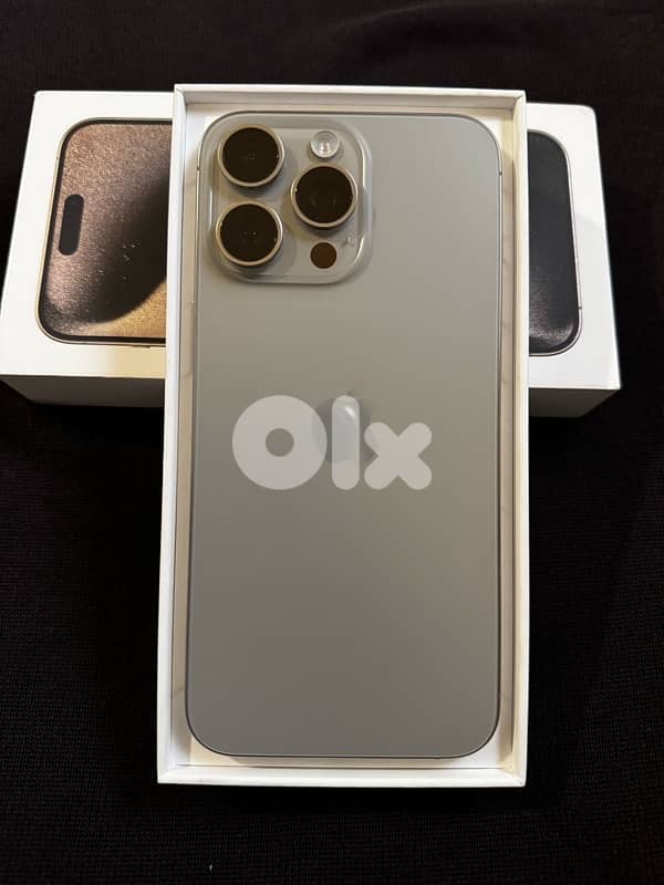 Iphone 15 Pro max 256GB 2 sim battery 90% Like new 0