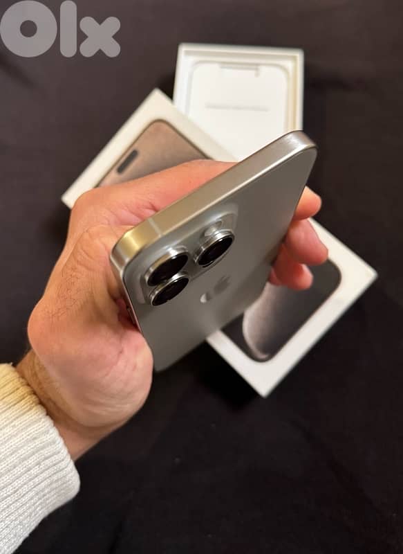 Iphone 15 Pro max 256GB 2 sim battery 90% Like new 2