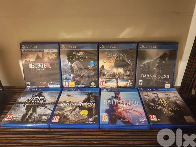 Playstation 4 used games for sale 0