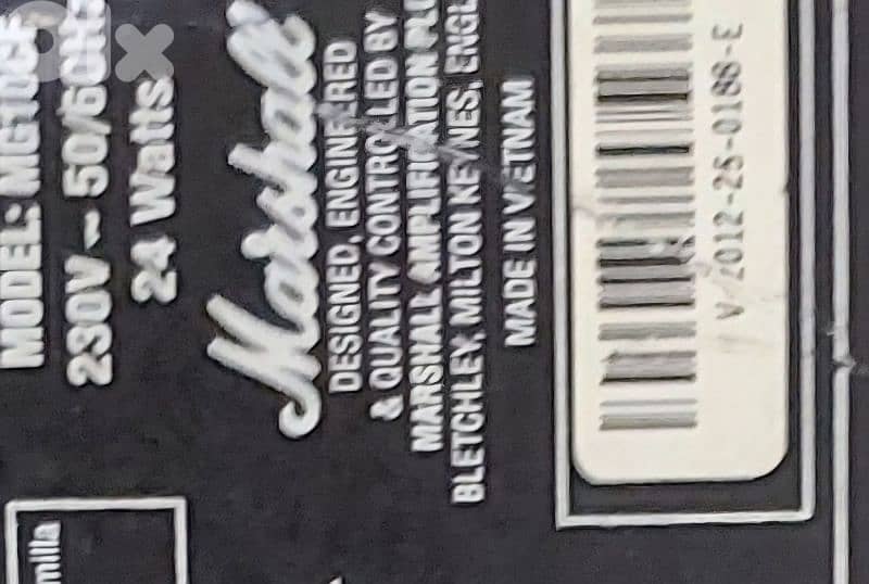 Marshall MG10CF amplifier 1