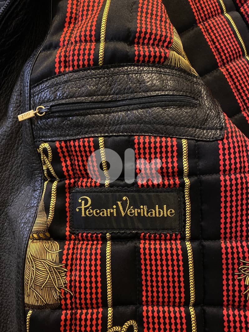 Zili Pecari Leather Jacket 3