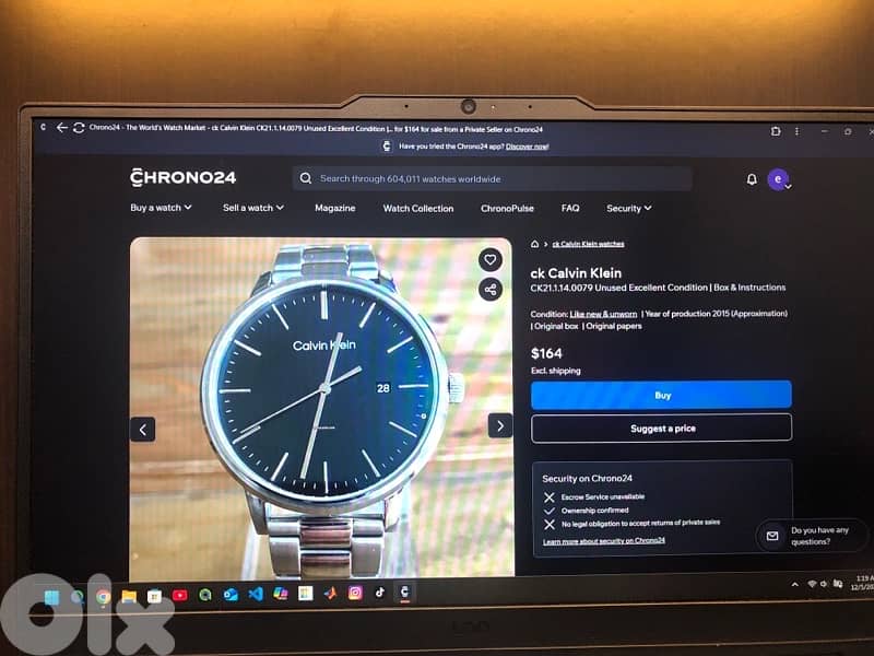 calvin klein watch 6