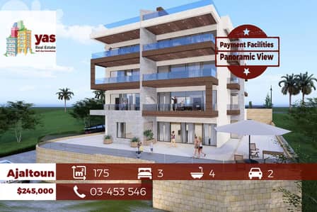 Ajaltoun 175m2 | Panoramic View | High End | Payment Facilities | GA