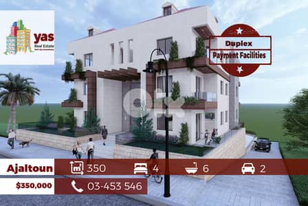 Ajaltoun 350m2 | Duplex | Panoramic View | High End | Pyt Facilities|G