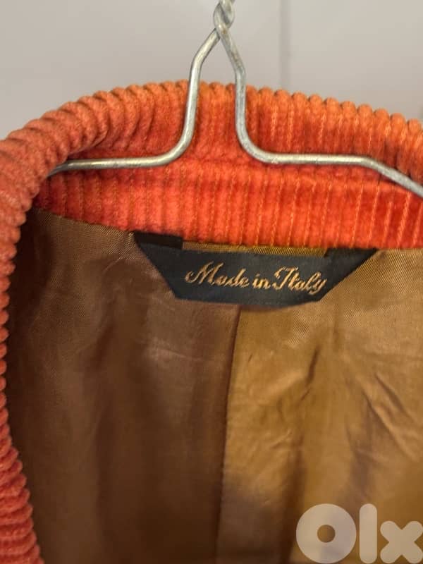 Vintage Corduroy Blazer • Italy 3
