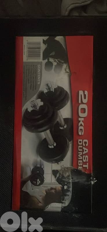 20KG Adjustable dumbbells