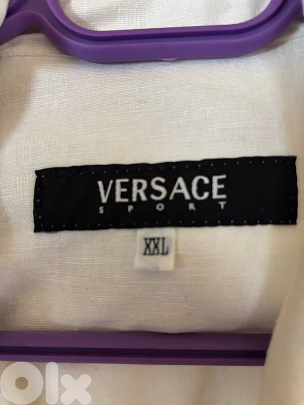 Vintage Versace Sport Bomber Jacket • Italy 1