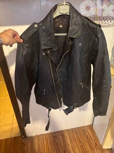 Vintage STAGG leather biker jacket