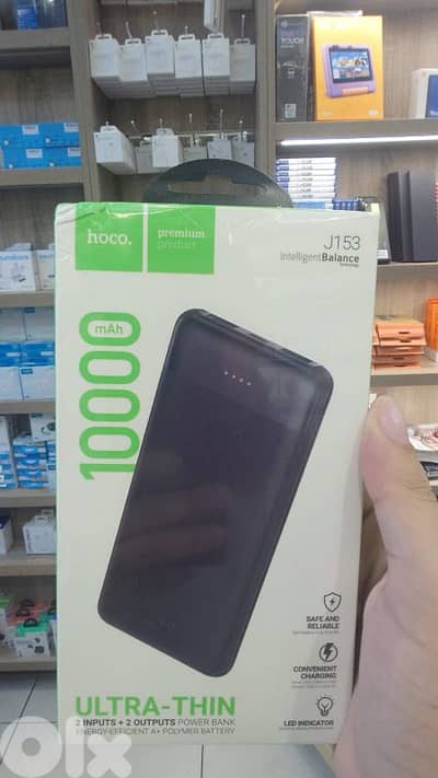Hoco j153 ultra thin 10000mah power bank