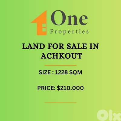 LAND FOR SALE IN ACHKOUT