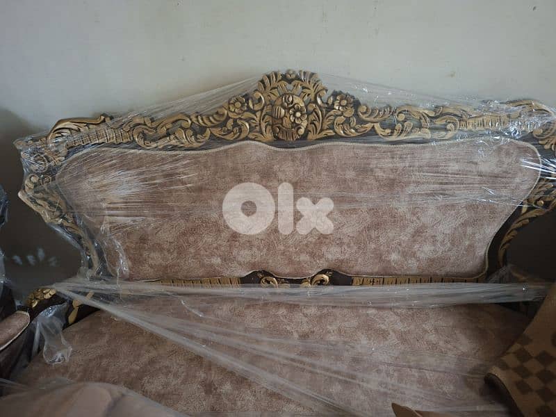 صالون ستيل مصري حفر يد جديد غير مستعمل ٩ قطع 2