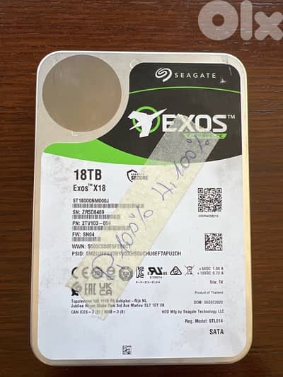 Seagate Exos X18 18TB HDD