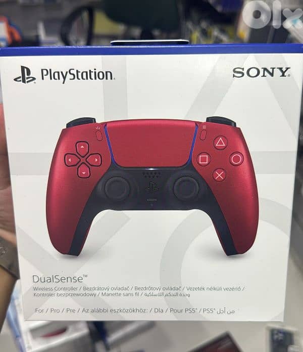 Sony Ps5 Dual sense Volcanic Red 0