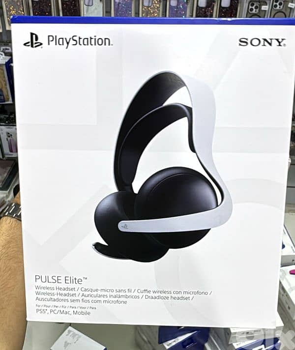 Sony ps5 Pulse Elite wireless Headset white 0