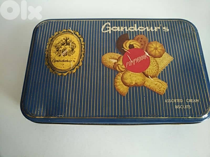 Vintage Gandour tin box - Not Netogiable 0