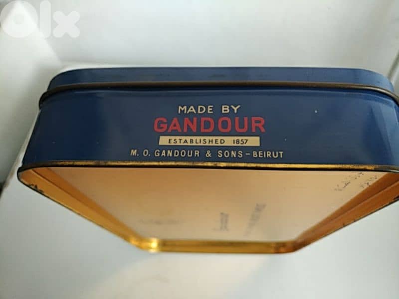 Vintage Gandour tin box - Not Netogiable 2