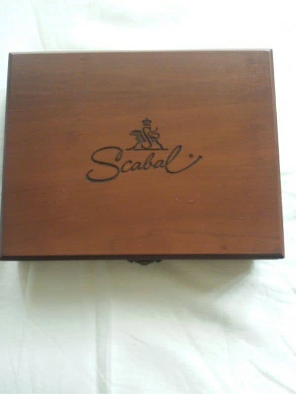 Classy wooden box - Not Negotiable 0
