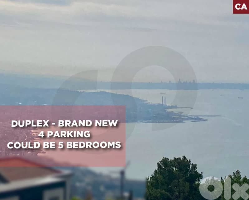 Duplex - Brand New 4 Parking - sea view- Keserwan - Fatqa REF#CA129709 0