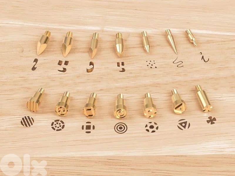 parkside pyography wood burning set 1