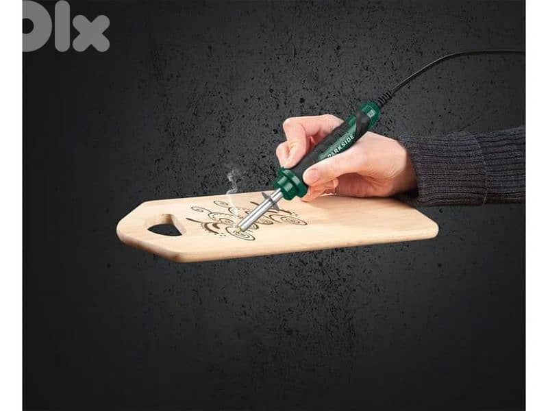 parkside pyography wood burning set 2