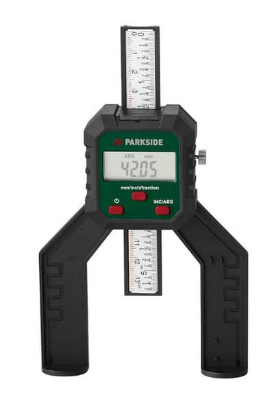 parkside مقياس العمق الرقمي