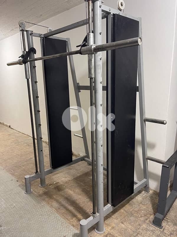 Smith machine balance like new 1