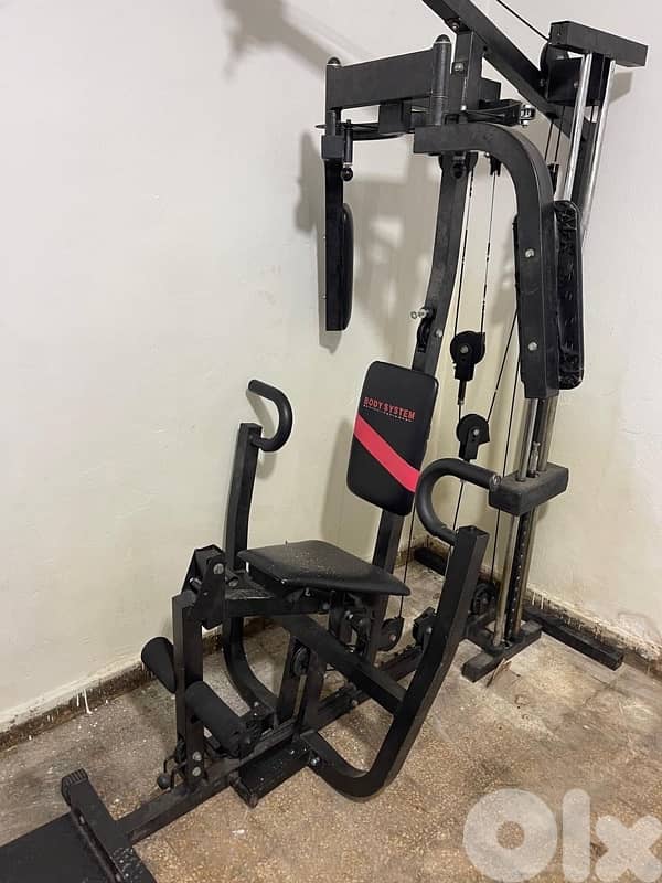 Home gym like new heavy duty 2