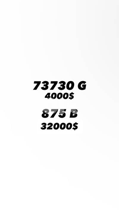 Special number plates for sale