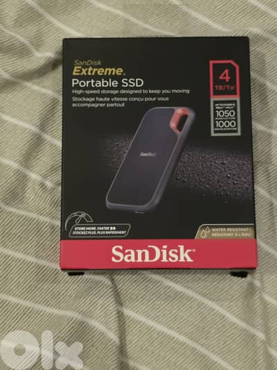 4TB San disk Poratble SSD